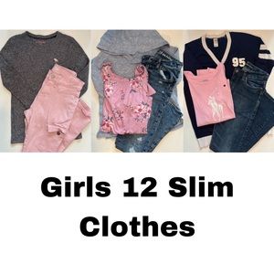 Girls 12 Slim Clothes